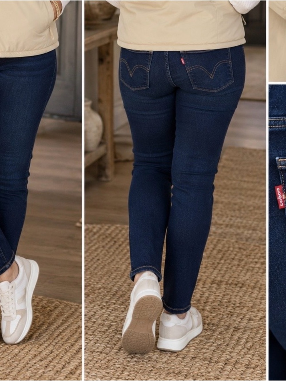 Levi's Women's Deep Indigo Skinny Jeans
